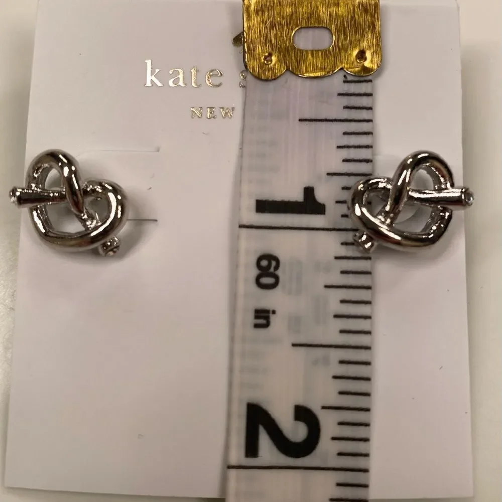 Kate Spade Love Me Knot Studs - Picture 3 of 4